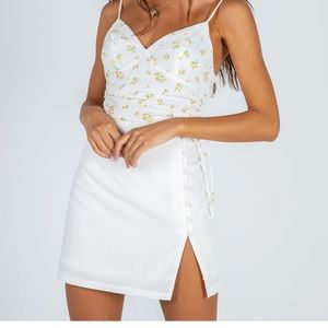Princess Polly White Skirt